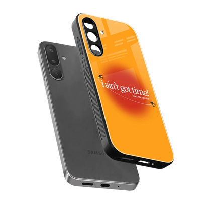 Busy Bee sleek samsung galaxy m36 5g cover with tempered glass back and TPU edges