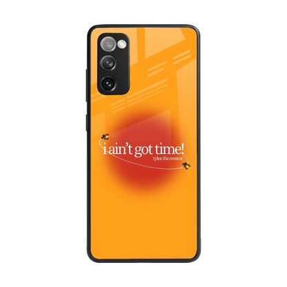 Busy Bee back phone cover | glass case for samsung galaxy s20 fe