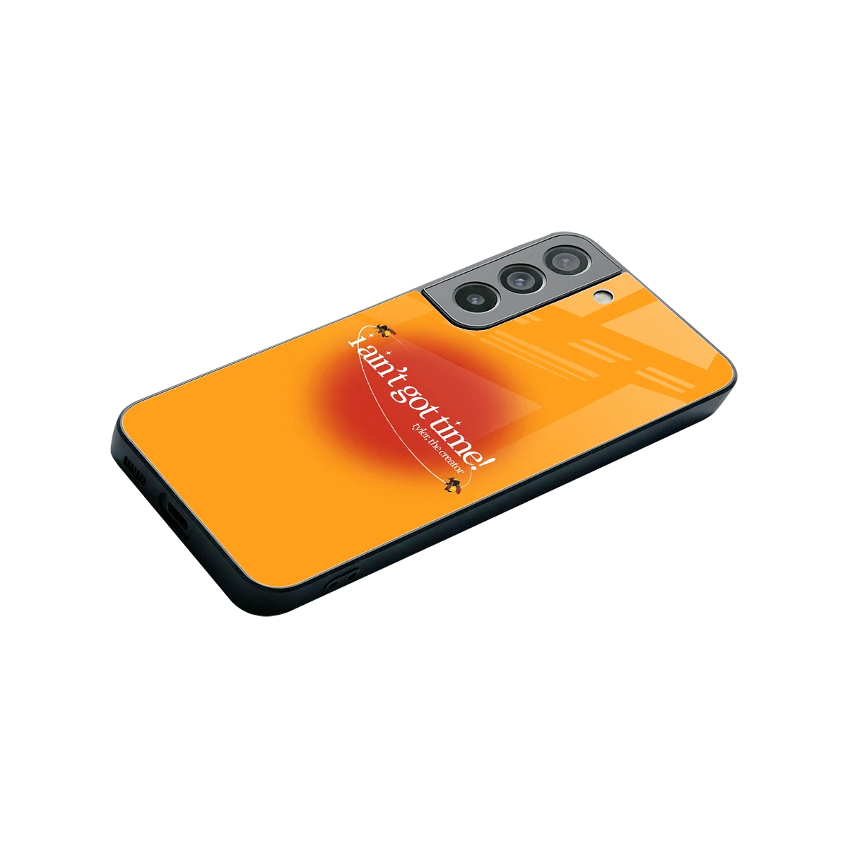 Busy Bee stylish phone case for samsung galaxy s22 | glossy glass and slim fit