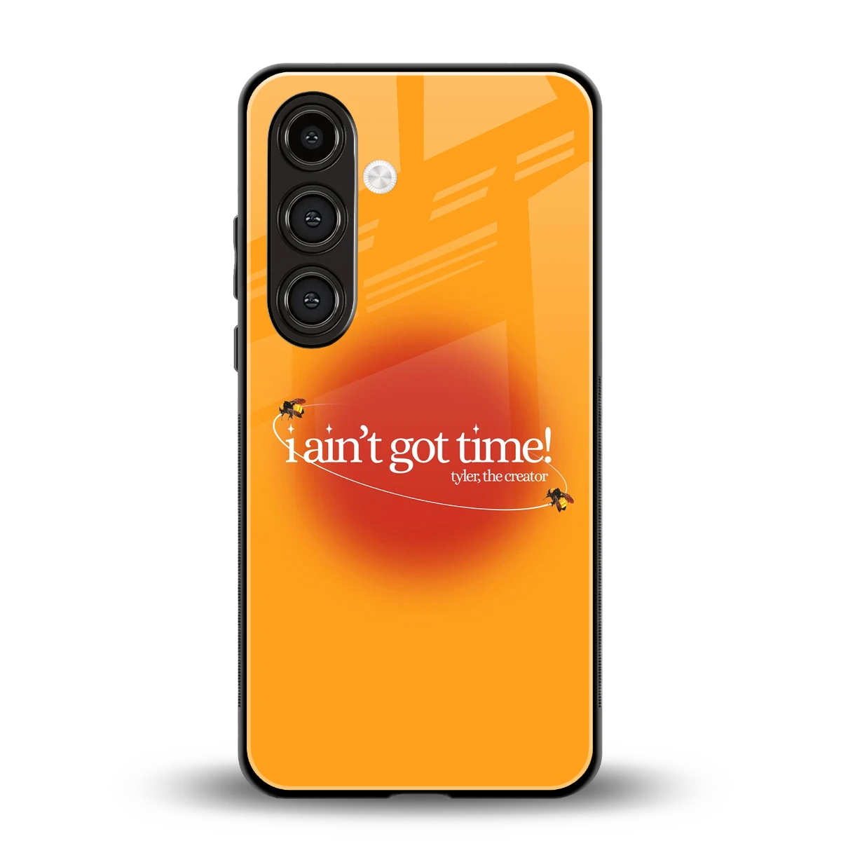 Busy Bee back phone cover | glass case for samsung galaxy s25