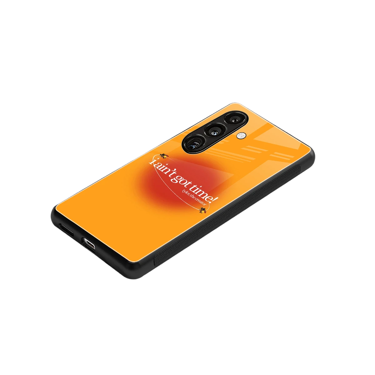 Busy Bee stylish phone case for samsung galaxy s25 | glossy glass and slim fit