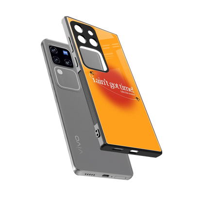 Busy Bee sleekvivo v30 pro cover with tempered glass back and TPU edges