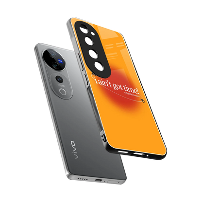 Busy Bee sleek vivo v40 pro cover with tempered glass back and TPU edges