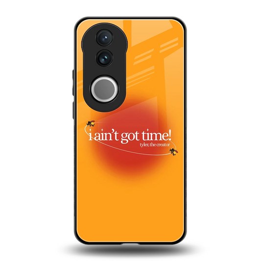 Busy Bee back phone cover | glass case for vivo v50