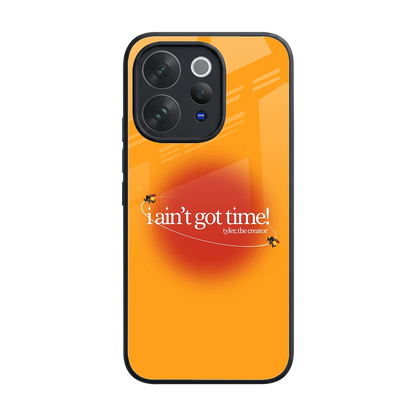 Busy Bee back phone cover | glass case for vivo v70 elite