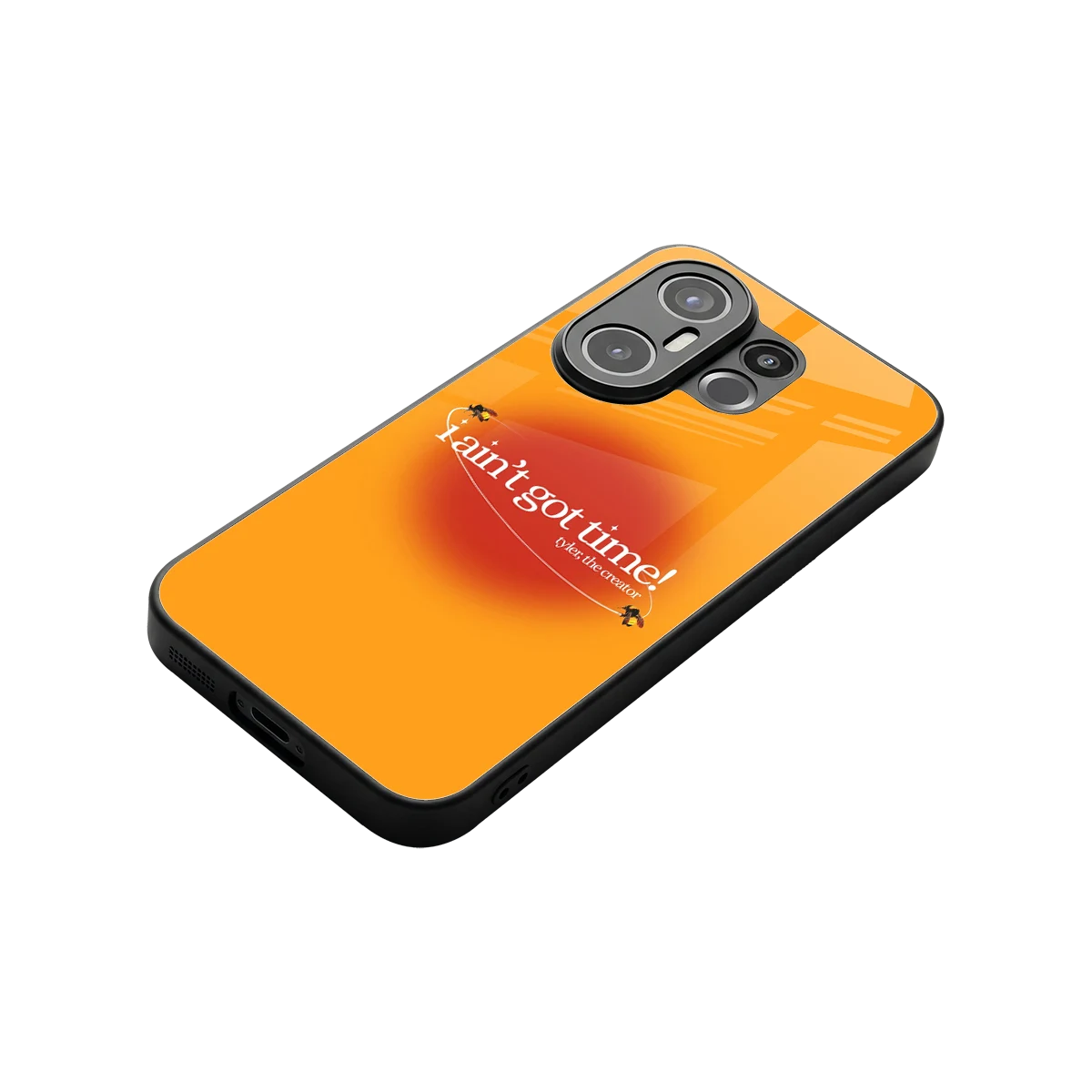 Busy Bee stylish phone case for vivo x200 fe | glossy glass and slim fit