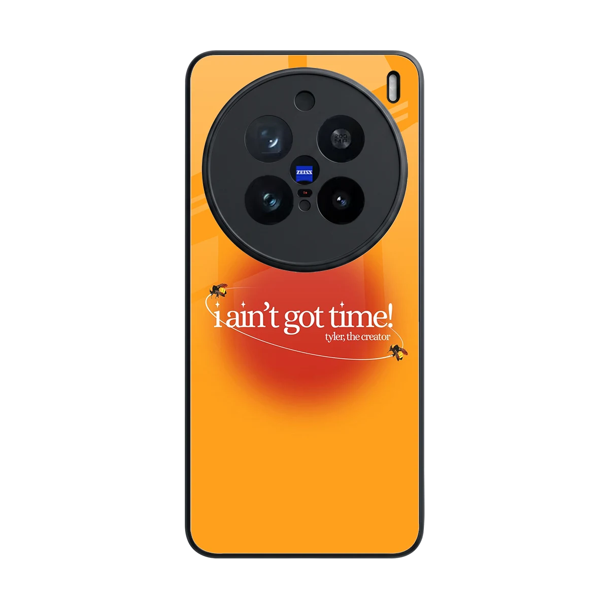 Busy Bee back phone cover | glass case for vivo x200 pro