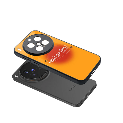 Busy Bee sleek vivo x300 pro cover with tempered glass back and TPU edges