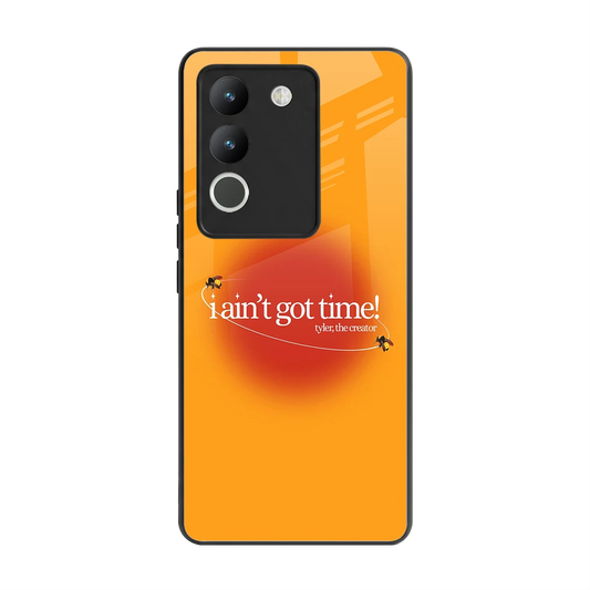 Busy Bee back phone cover | glass case for vivo y200 5g