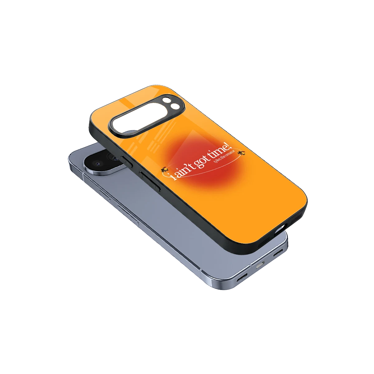 Busy Bee sleek google pixel 10 pro cover with tempered glass back and TPU edges
