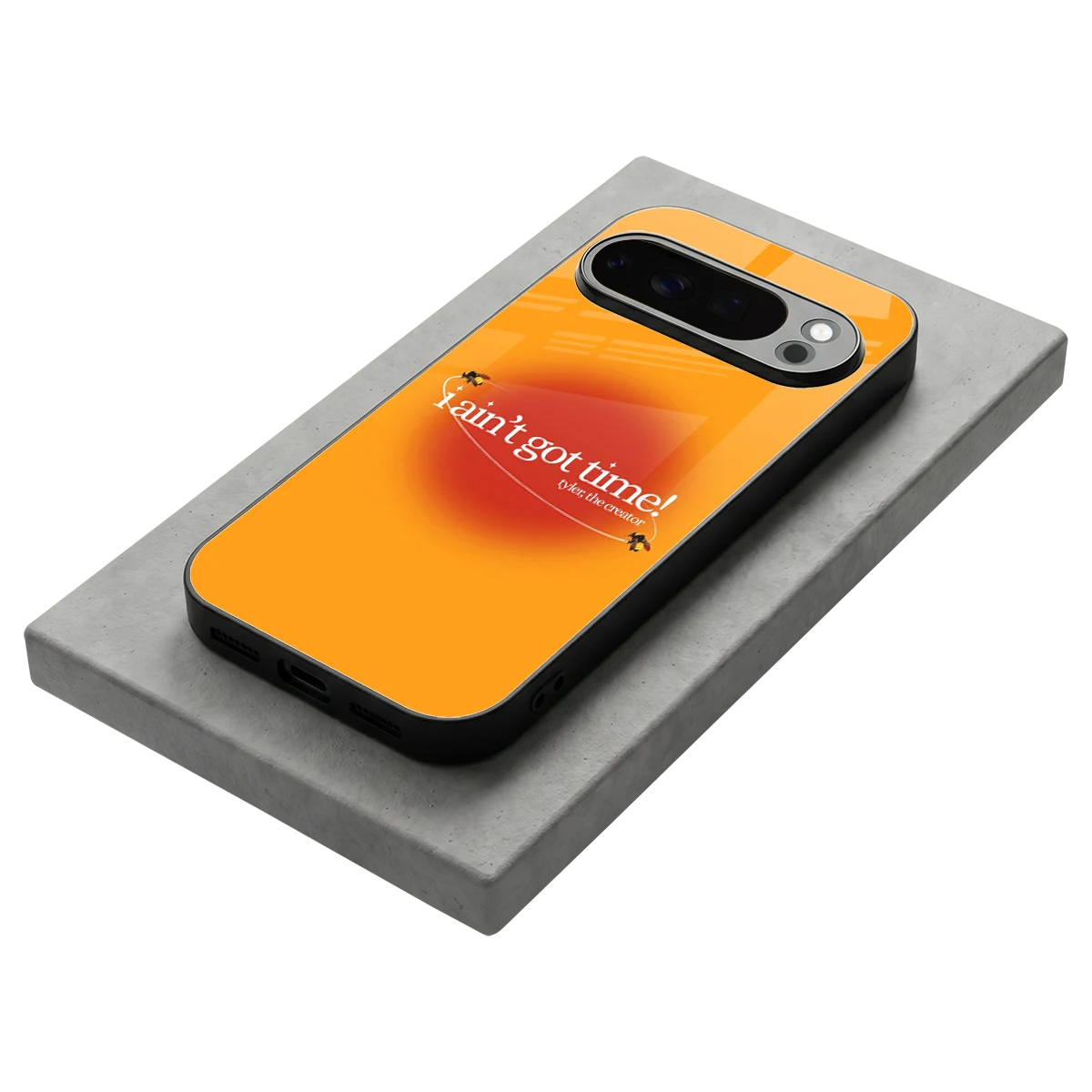 Busy Bee stylish phone case for google pixel 10 pro | glossy glass and slim fit