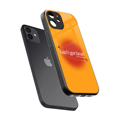 Busy Bee sleek iphone 11 cover with tempered glass back and TPU edges