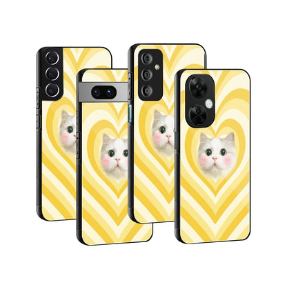 Stylish Glass Back Case for All Smartphones iPhone, Samsung, OnePlus, Pixel, Redmi, Oppo, Vivo, Motorola