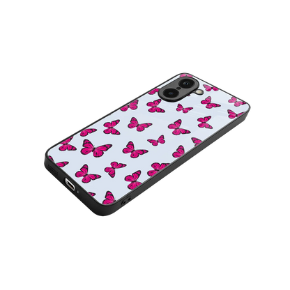 Butterfly Burst Lite stylish phone case for oneplus nord ce5 5g | glossy glass and slim fit