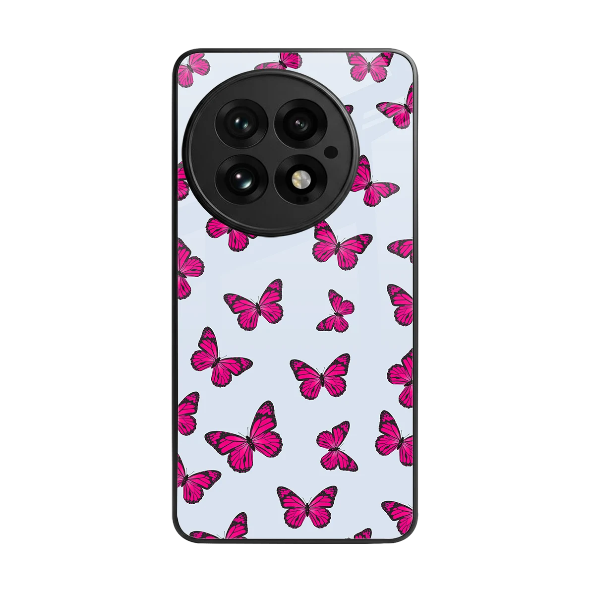Butterfly Burst Lite back phone cover | glass case for oneplus 13