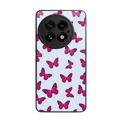 Butterfly Burst Lite back phone cover | glass case for oneplus 13