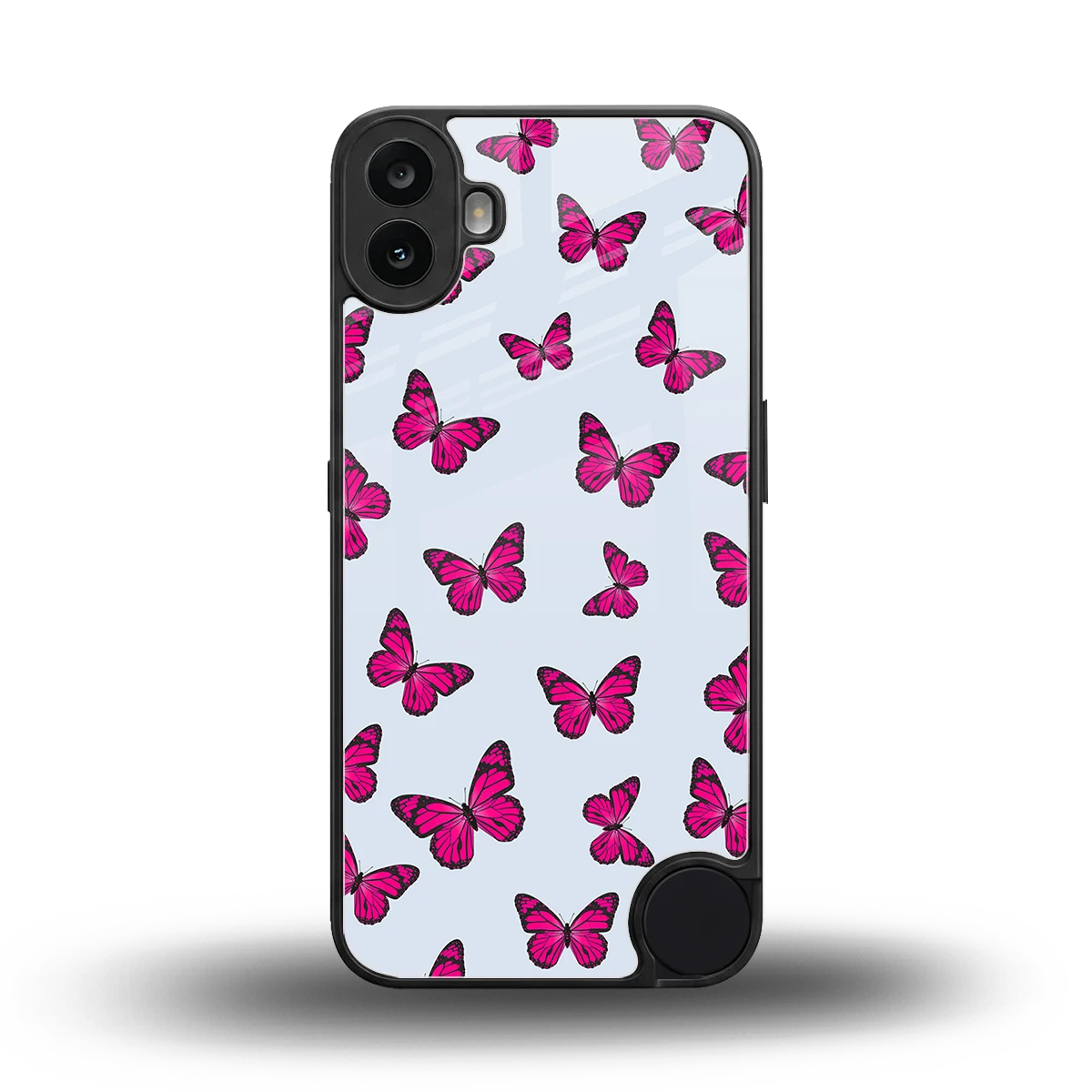 Butterfly Burst Lite back phone cover | glass case for cmf nothing phone 1