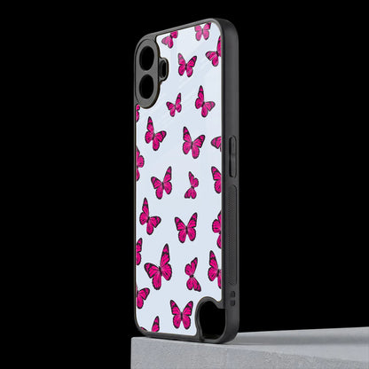 Butterfly Burst Lite cmf nothing phone 1 mobile cover | shockproof glass phone case