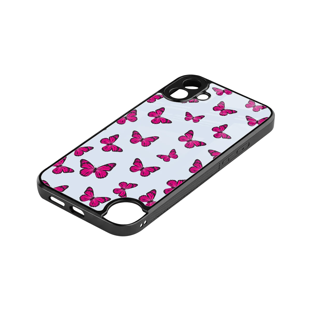 Butterfly Burst Lite stylish phone case for cmf nothing phone 1 | glossy glass and slim fit