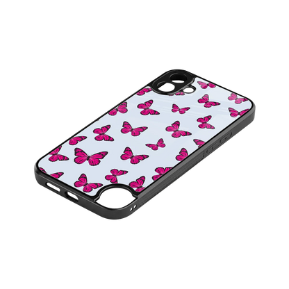 Butterfly Burst Lite stylish phone case for cmf nothing phone 1 | glossy glass and slim fit