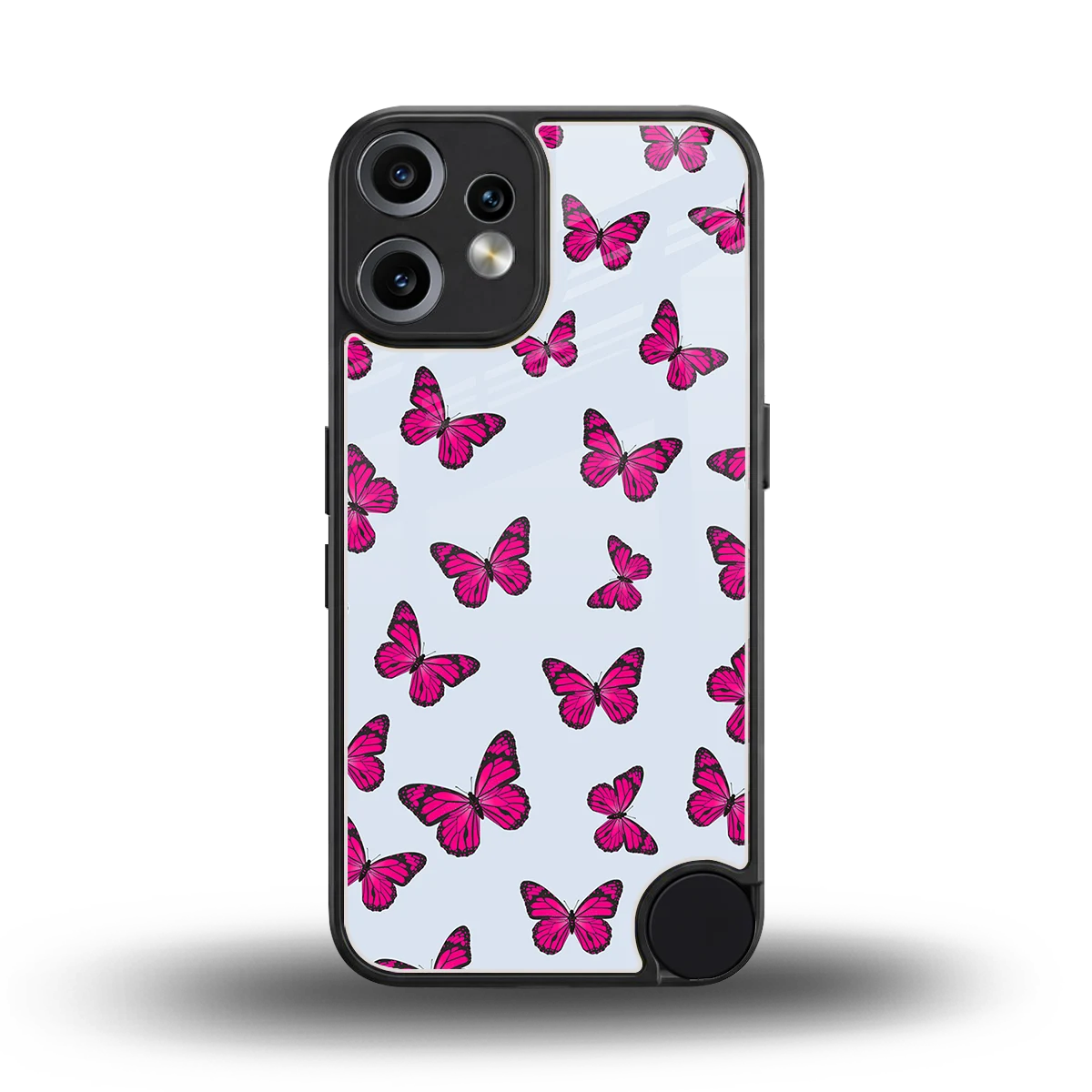 Butterfly Burst Lite back phone cover | glass case for cmf nothing phone 2 pro