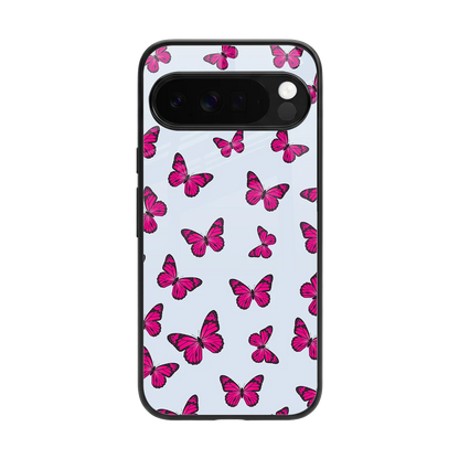 Butterfly Burst Lite back phone cover | glass case for google pixel 10 pro xl
