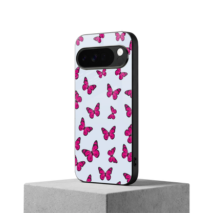 Butterfly Burst Lite google pixel 10 pro xl mobile cover | shockproof glass phone case
