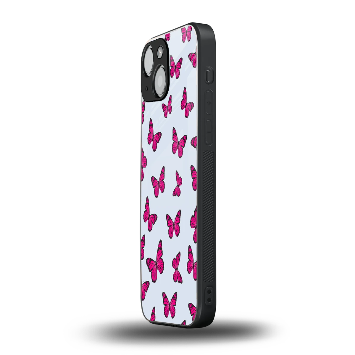 Butterfly Burst Lite iphone 12 mini mobile cover | shockproof glass phone case