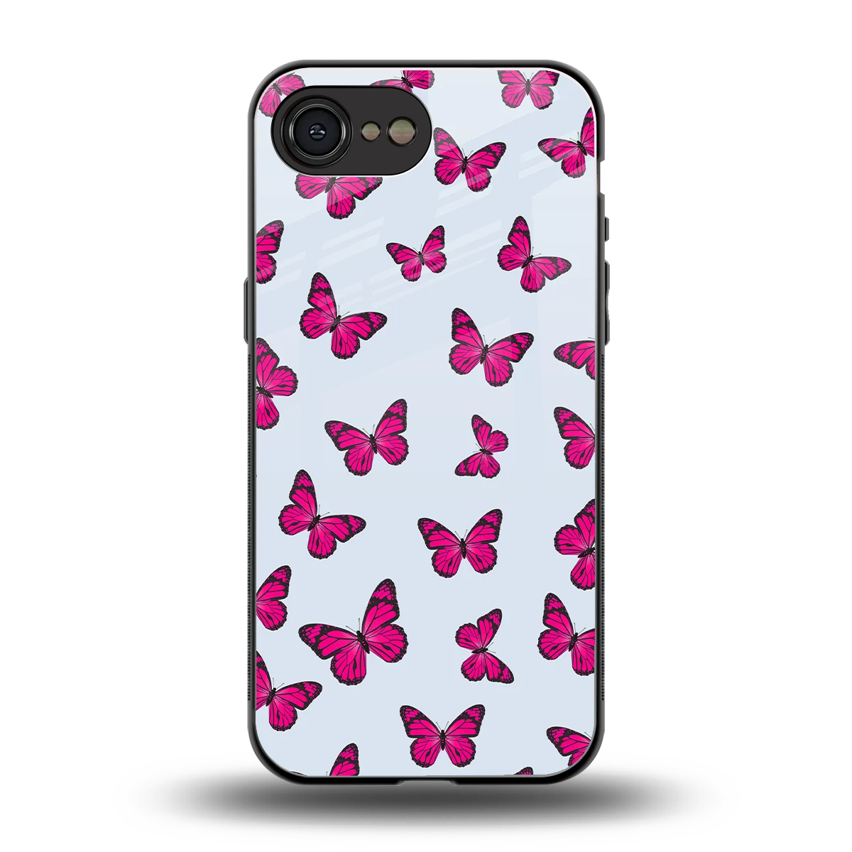 Butterfly Burst Lite back phone cover | glass case for iphone 17e