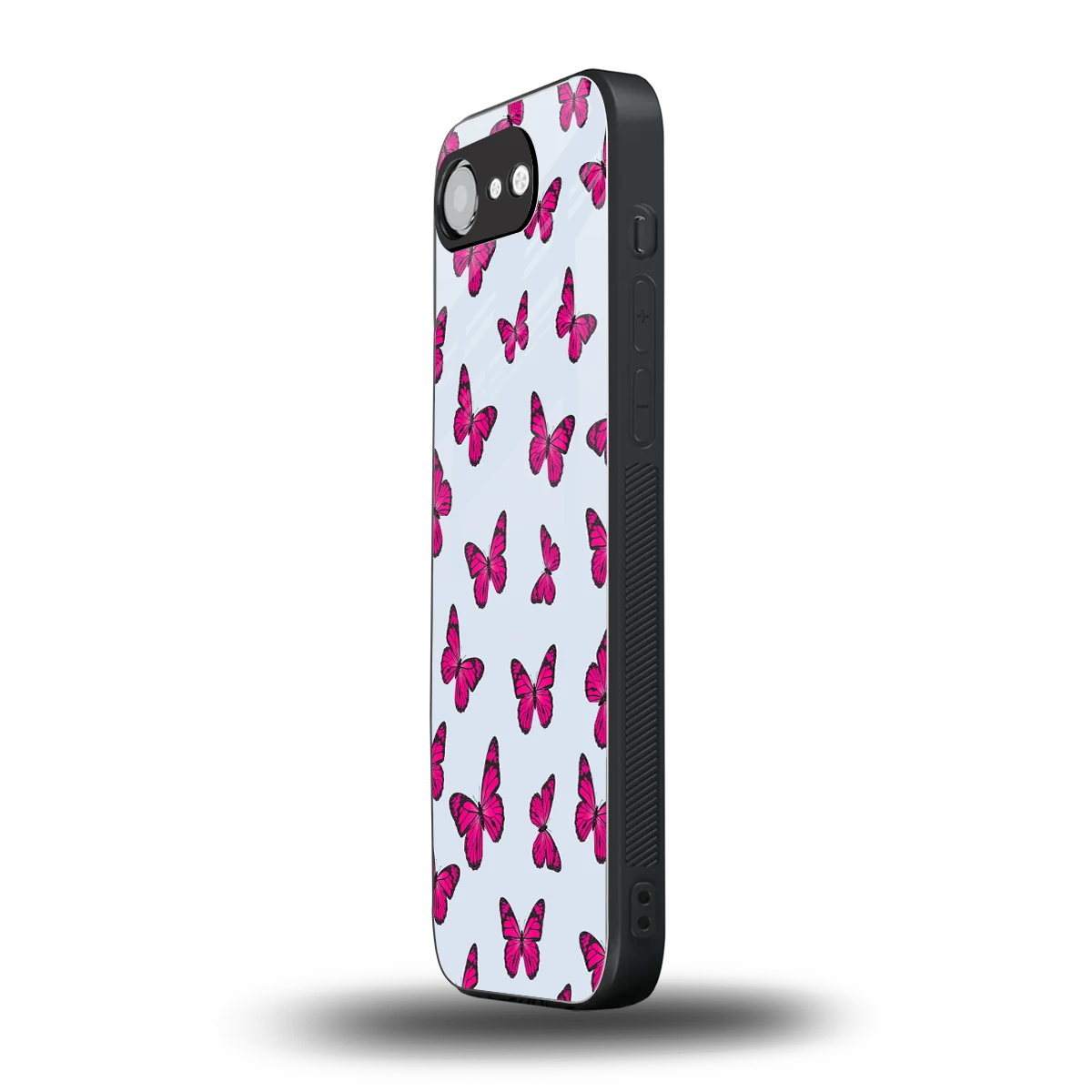 Butterfly Burst Lite iphone 16e mobile cover | shockproof glass phone case