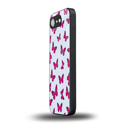 Butterfly Burst Lite iphone 17e mobile cover | shockproof glass phone case