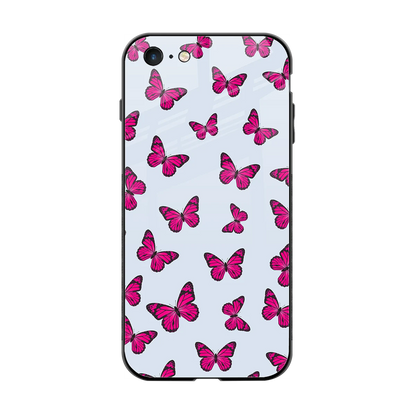Butterfly Burst Lite back phone cover | glass case for iphone 6