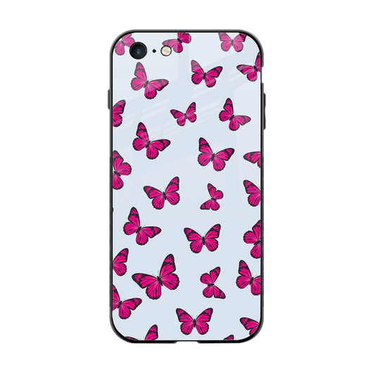 Butterfly Burst Lite back phone cover | glass case for iphone 6