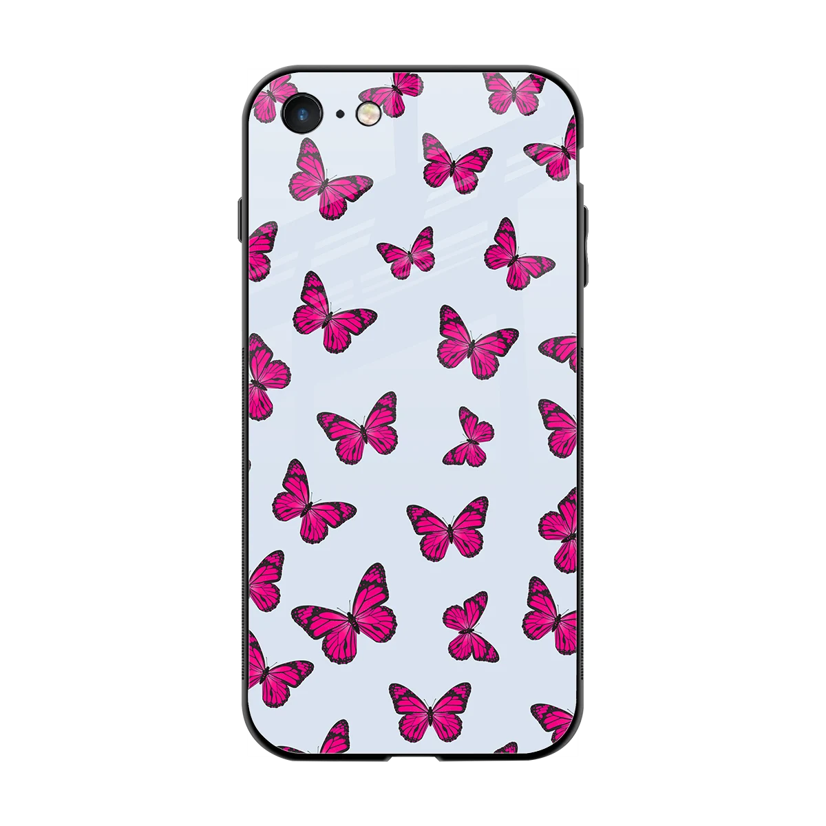 Butterfly Burst Lite back phone cover | glass case for iphone 7
