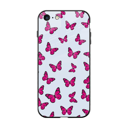Butterfly Burst Lite back phone cover | glass case for iphone 7
