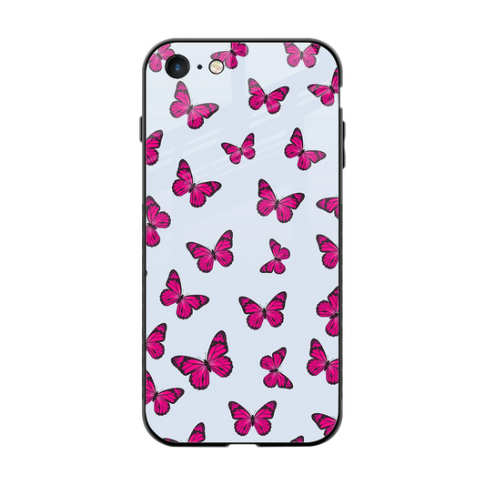 Butterfly Burst Lite back phone cover | glass case for iphone 7