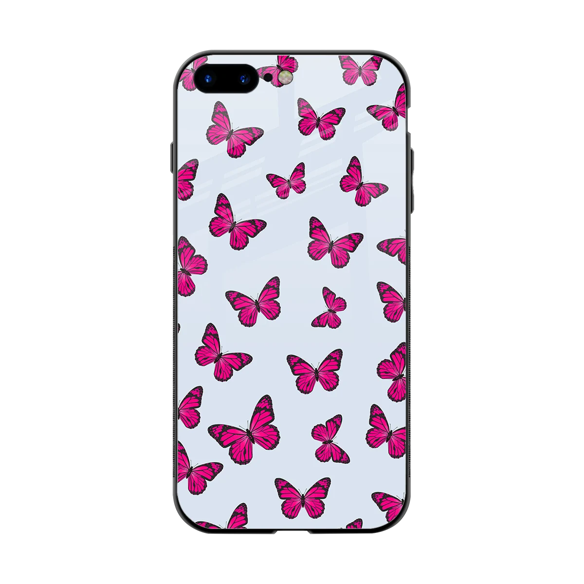 Butterfly Burst Lite back phone cover | glass case for iphone 8 plus