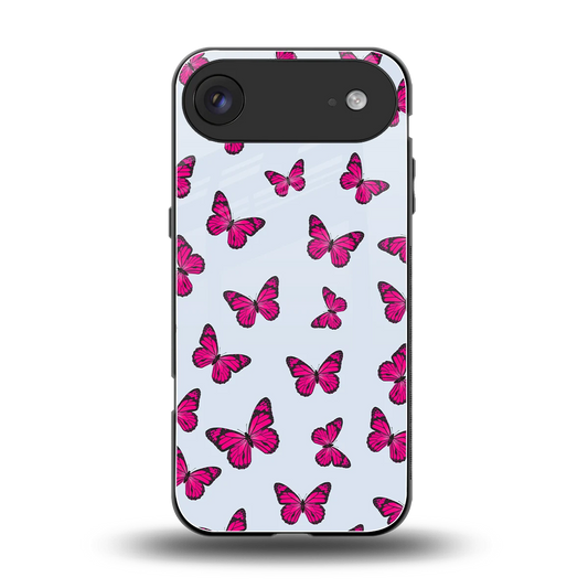 Butterfly Burst Lite back phone cover | glass case for iphone air