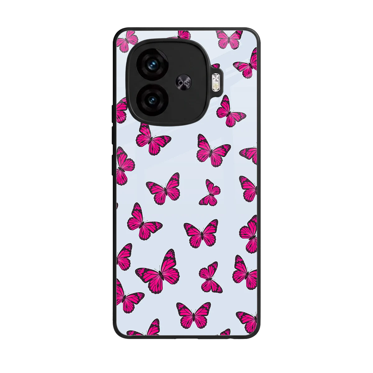 Butterfly Burst Lite back phone cover | glass case for iqoo neo 10r 5g