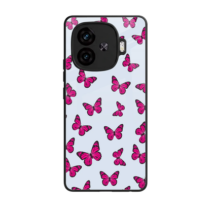 Butterfly Burst Lite back phone cover | glass case for iqoo neo 10r 5g