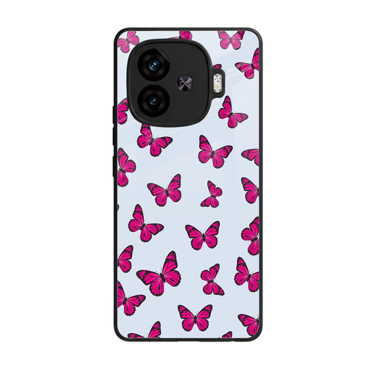 Butterfly Burst Lite back phone cover | glass case for iqoo neo 10r 5g