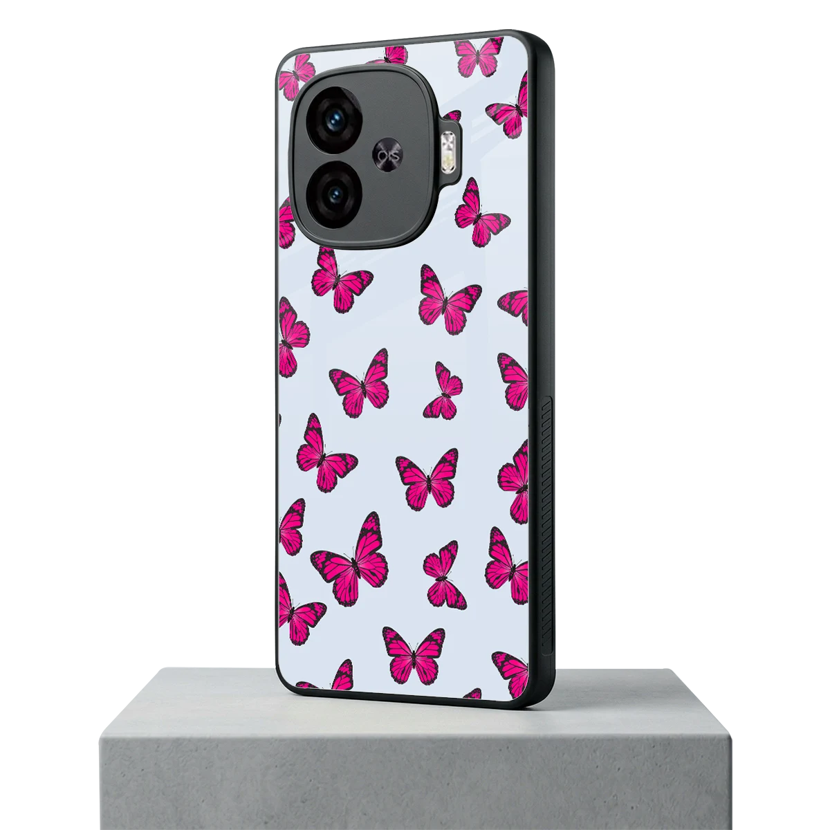 Butterfly Burst Lite iqoo neo 10r 5g mobile cover | shockproof glass phone case