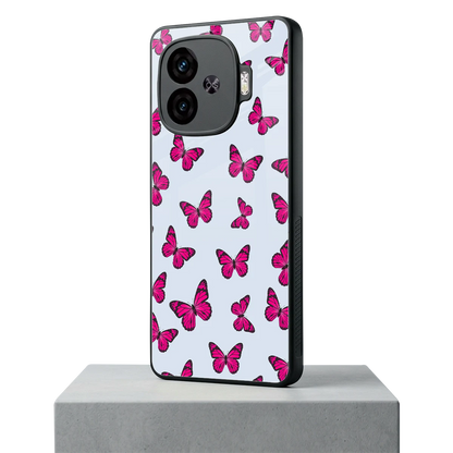 Butterfly Burst Lite iqoo neo 10r 5g mobile cover | shockproof glass phone case