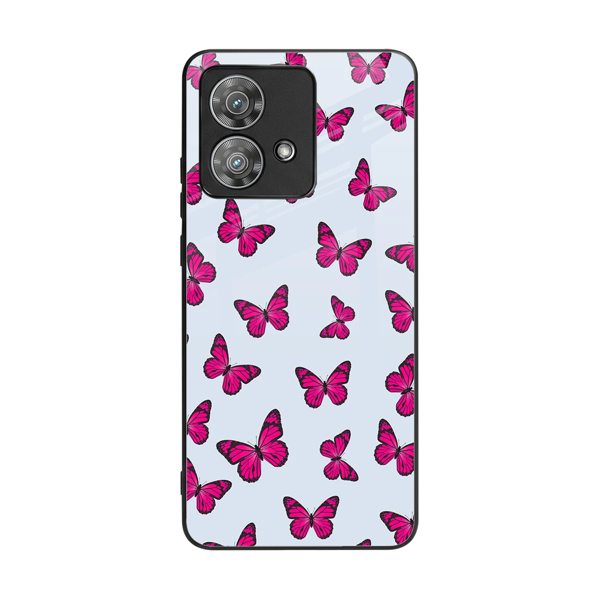 Butterfly Burst Lite back phone cover | glass case for motorola edge 40 neo 5g
