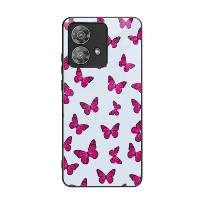 Butterfly Burst Lite back phone cover | glass case for motorola edge 40 neo 5g