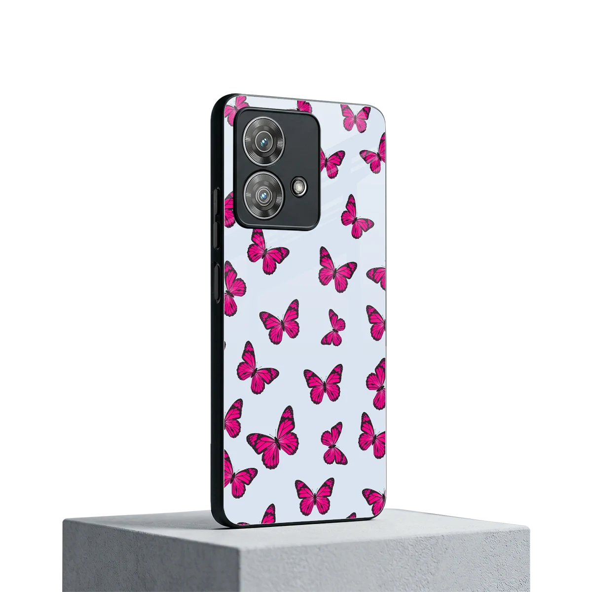 Butterfly Burst Lite motorola edge 40 neo 5g mobile cover | shockproof glass phone case