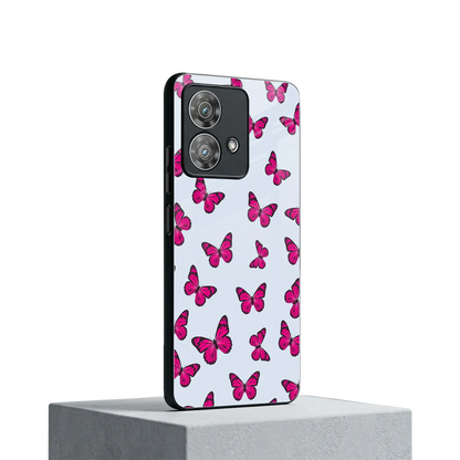Butterfly Burst Lite motorola edge 40 neo 5g mobile cover | shockproof glass phone case