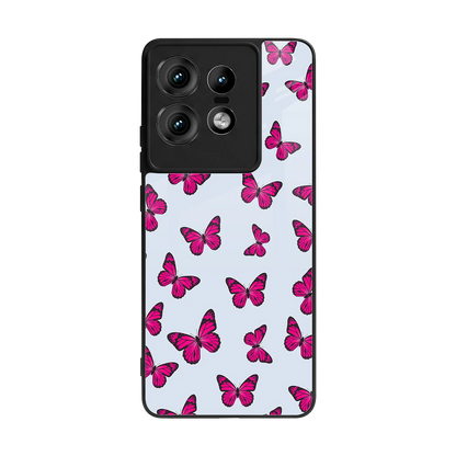 Butterfly Burst Lite back phone cover | glass case for motorola edge 50 pro