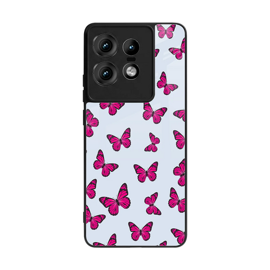 Butterfly Burst Lite back phone cover | glass case for motorola edge 50 pro