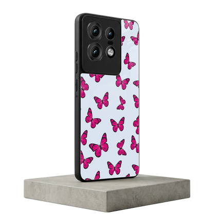 Butterfly Burst Lite motorola edge 50 pro mobile cover | shockproof glass phone case